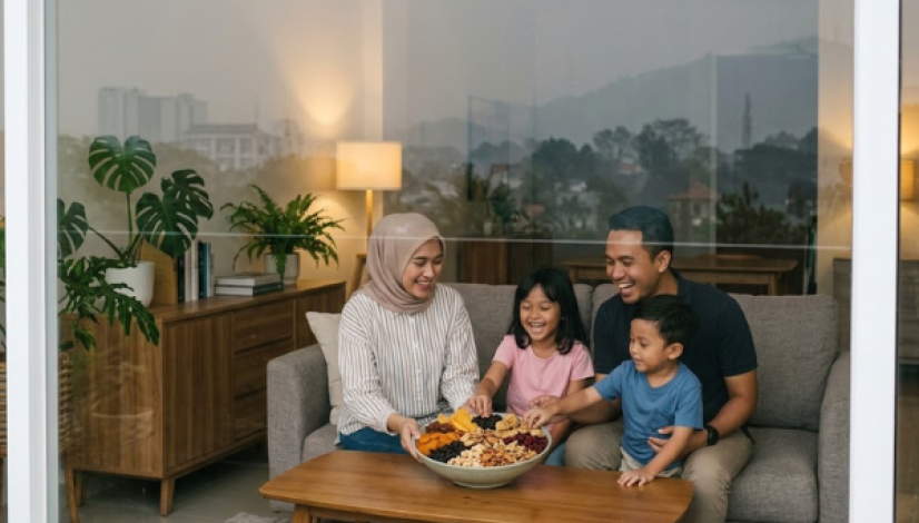 Miliyuk Camilan Sehat untuk Keluarga Saat Beraktivitas di Rumah Akibat Kabut Asap