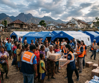 Miliyuk Gempa M7,7 Guncang Flores NTT, Ribuan Warga Mengungsi dan Bantuan Terus Mengalir